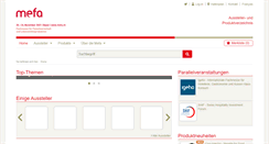Desktop Screenshot of mefa24.ch